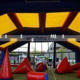 Hot Selling PVC Tarpaulin Inflatable Paintball Netting Field Tent Paintball Arena Tent thumbnail-6