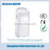 Bathroom Appliances Wall Mounted 304 Stainless Steel Automatic High Speed Jet Air Hand Dryer thumbnail-3