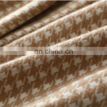 Women New Fashion Thick Plaid Cashmere Knit Lounge Pants With Drawstring thumbnail-5