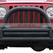 Auto Car Accessories Front Bumper With Hoop For TJ Black Front Bumper Guard Jeep YJ 87-06 thumbnail-4