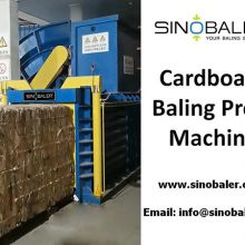 Cardboard Baling Press Machine