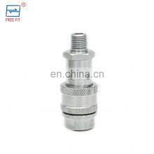 Hot Sale 3/8 Inch 10000 PSI High Pressure Screw Type Hydraulic Quick Coupler for Agricultural Machinery thumbnail-2