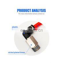 MPLL Series L-type Extension Two Way Air Push in Fitting Tracheal Solenoid Valve Plug thumbnail-2