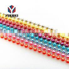 Fashion High Quality Metal Promotional Colorfully Ball Chain thumbnail-1