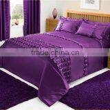3D Flower Satin Duvet Cover thumbnail-3