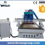 China supplier mdf cutting power wood cnc router multi spindle machine for door furniture