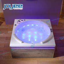 JOYEE Cheap On Sale Acrylic Spa 3 Person Circle Indoor Whirlpool Bathtub Massage Bathtub thumbnail-5