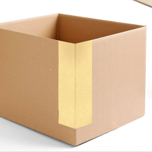 19mm White Kraft Paper Corner Tape Box Corner Pasting Tape Forming Machine Corner Tape Paper for Box Sealing thumbnail-3