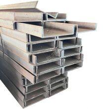 Hot Rolled ASTM A36 Q235B Shape Customizable Galvanized Steel Channels thumbnail-5