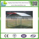 China - Fully Welded 1 3/8" O.D. Glavanized Tubing Frames 4 x 4 x 6 H Complete Kennel thumbnail-3