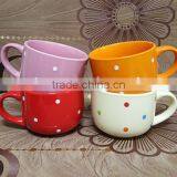 500 ml Handpaiting Stoneware Soup Mug With Small Dots thumbnail-1