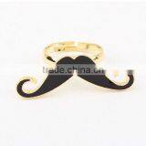 fashion mustache ring