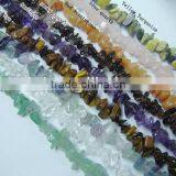Natural Stone Amethyst Chips Jewelry Beads thumbnail-1