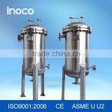 Inoco Stainless Steel Liquid Filter With 0.5 Micron Filter Cartridge