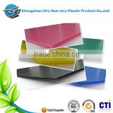 white color floor protection PP Corrugated sheet/ white color floor protection sheet