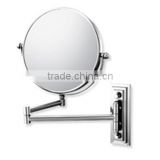 Classic Double Arm 5X/1X Wall-Mirror includes dual arm extension Mirror tilts and swivels for personal positioning