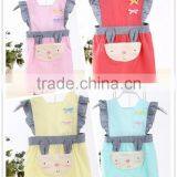 Kids Cotton Apron/baby Eating Clothes/children Painting Apron/children Apron/baby Apron thumbnail-1