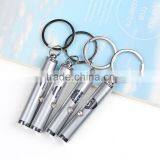 Promotional Logo Led Metal Key Chain Pen Advertising Logo Mini Led Light Ball Pen Drive Key Chains Quality Choice thumbnail-1