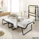 China Factory Home Bedroom Cheap Modern Steel Single Folding Beds thumbnail-2