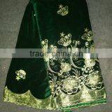 Velvet Lace For Lace Wedding Dressing/African Velvet Lace Fabrics for Wholesale thumbnail-2