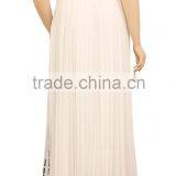 2015 Spring Fashion Designer Ladies Skirts Chiffon Pleated Girls Maxi Skirts thumbnail-5