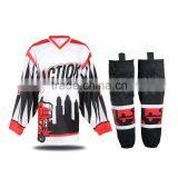 Hot Sale Reversible Sublimated Hockey Jersey Hockey Uniform thumbnail-1