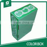 FLAT PACKING FOLDED SMALL COLOR PAPER BOXES FOR PACKAGING thumbnail-3