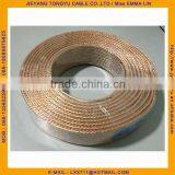 Copper CCA Gold and Silver Speaker Cable High End 2x1.5mm Speaker Wire