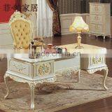 Hand Carved Home Furniture European Company Writing Desk -luxury Furniture Italy Design thumbnail-3