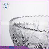 Set of 4 Clear Glass Salad Berry Fruit Bowls/cut Salad Bowl thumbnail-4