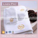 LinenPro Wholesale White Hotel Towel Set 100% Organic Cotton Terry Towel thumbnail-1