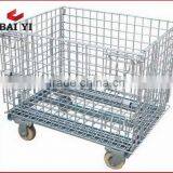 Folding Steel Storage Cages & Wire Rolling Storage Cage thumbnail-2