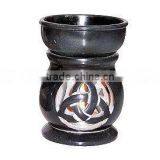 Soap Stone Incense Oil Burner ~ Aroma Diffuser ~ Aroma Lamp ~ Air Freshener Oil Burners thumbnail-1