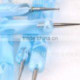 2 Ways Wholesales Crystal 2 Ways 5 Pcs Wave Printing Blue Pen Nail Dotting Tool thumbnail-4