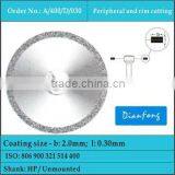 40mm HP Shank Rim Cutting Disc Diamond Dental Lab Products