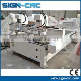 multi-heads 3d woodworking cnc router
