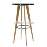 BT-001 solid wood antique bar table