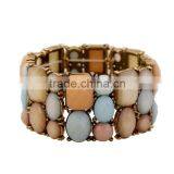 Free Sample New Design Simple Plastic Bangle With Alloy Ornament thumbnail-3