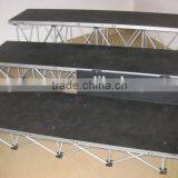 Stage Flat Roof Truss System Used Portable Stage for Sale thumbnail-4