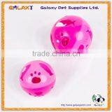 CT8629 Plastic Balls With Bell for Pets/cheap Toys for Cats/pet Toy Ball With Ring thumbnail-6