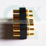 SMT female male spring loaded double row 10pin pogo pin connector in PCB