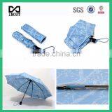High Quality Auto Open Best Price 3 Folds Pocket Umbrella