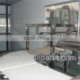 high quality automatic metal mesh belt turnig equipment for cake ,bread,pan