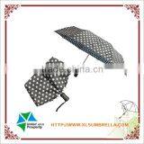 21" Popular Promotional Automatic 3 Folding Umbrella