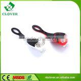 waterproof bicycle light 2 LED silicone bike light with rear light