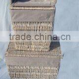 2012 Hotest Selling Natural Color Storage Rattan Basket thumbnail-1