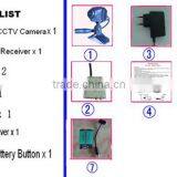 Wirelless CCTV Camera 4 Channal Factory Price 2.4GHz Hidden Camera Spy Cams