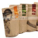 different colors and materials kraft paper bag coffee bags