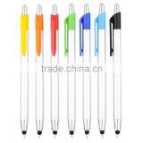 Cheap Plastic Click Action Promotional Ball Point Pen With Tip Touch Stylus thumbnail-1
