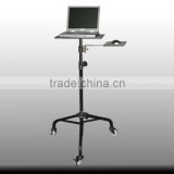 Mobile tripod stand projector stand with wheels projection lift